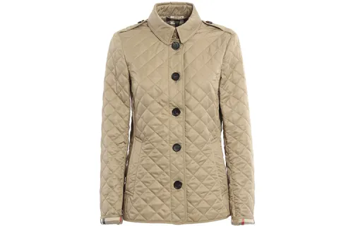 Burberry Puffer Jacket Women's Camel
