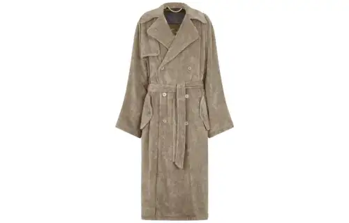 Balenciaga Tie-Waisted Midi Coat