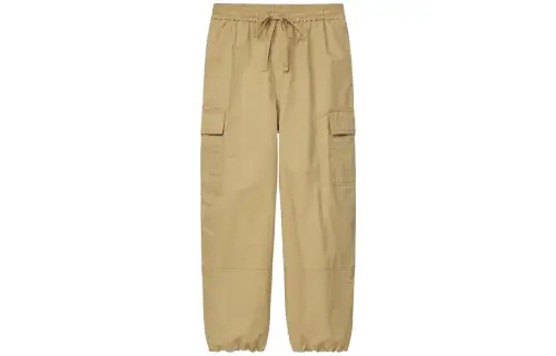 UNIQLO X JW Anderson Uniqlo Jw Anderson Co Branded Series Cargo Pants Women's Dark Beige Moderate Cuffed Pants