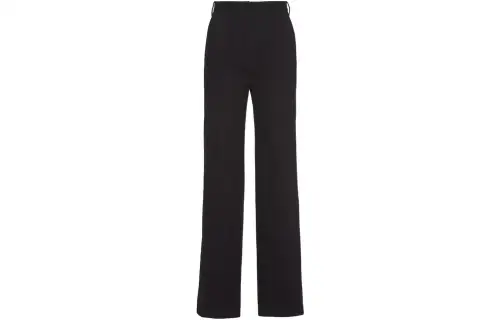 PRADA Casual Pants Women's Black Moderate Wide Leg Pants