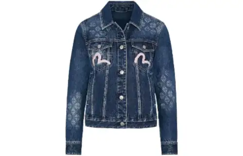 EVISU Denim Jacket Women's Blue