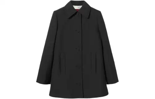 GUCCI Coats Women's Black Lapel Moderate