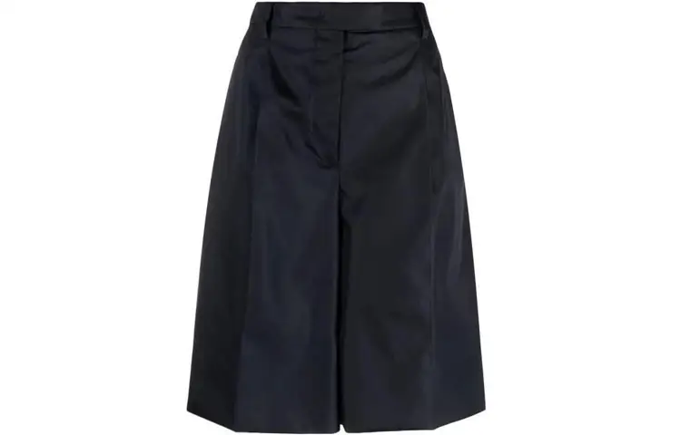 PRADA Casual Pants Women's Black Moderate Straight Fit Pants