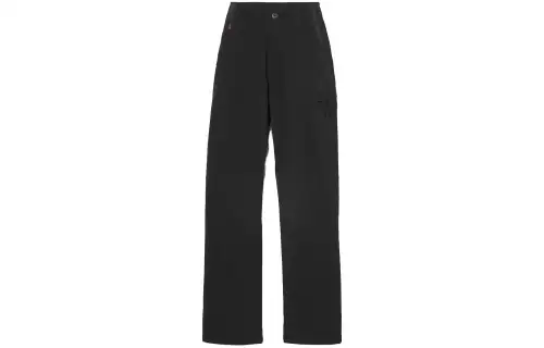 Timberland Casual Pants Women's Black Moderate Straight Fit Pants
