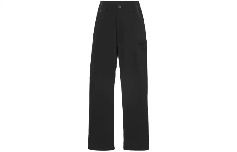 Timberland Casual Pants Women's Black Moderate Straight Fit Pants