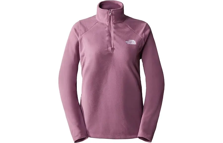 THE NORTH FACE Velvet Jackets Women's Purple Stand Collar Moderate
