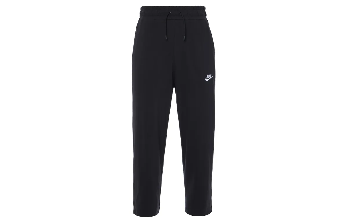 Nike Women'ss Wide-Leg Cropped Pants Black