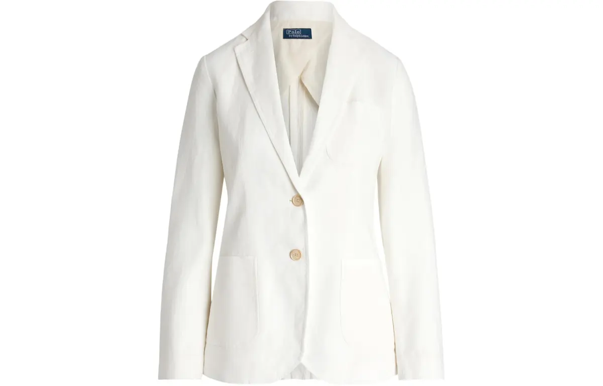 Polo Ralph Lauren Linen Single breasted Blazer