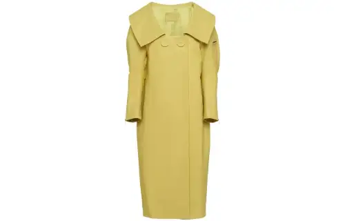 PRADA SS23 Leather Jacket Women's Yellow