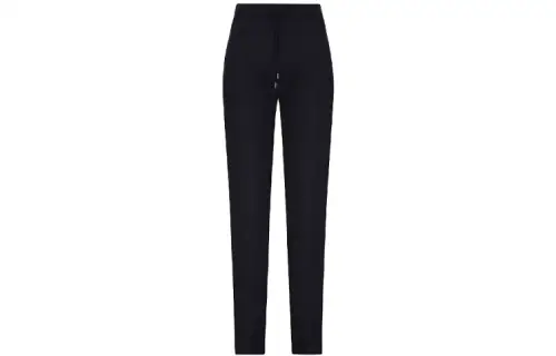 Loro Piana Casual Pants Women's Black Moderate Flared Pants