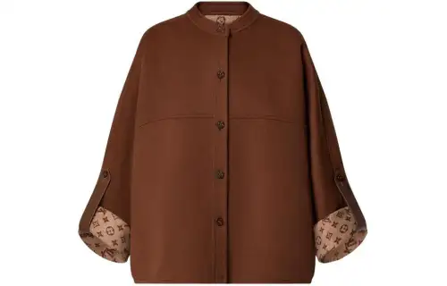 LOUIS VUITTON Boxy Button-Up Coat