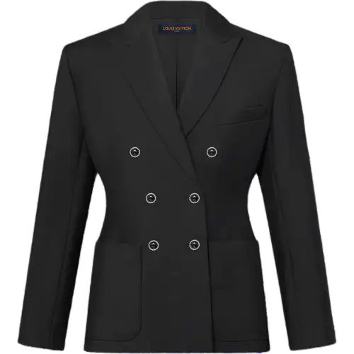 LOUIS VUITTON Jewel Button Blazer