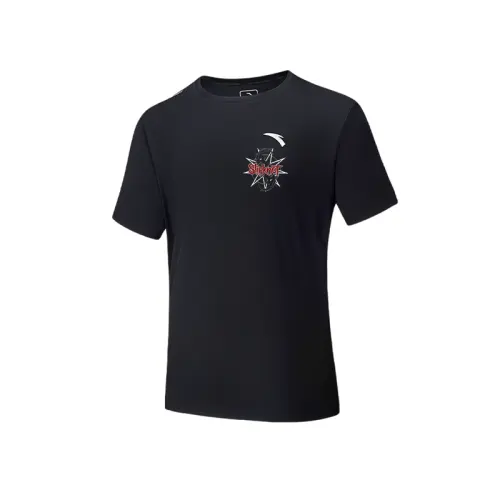Anta Variety Training Collection T Shirt Unisex Basic Black