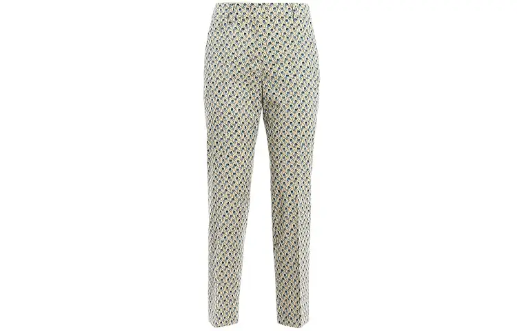 PRADA Casual Pants Women's Multicolor Moderate Straight Fit Pants