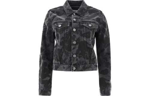 Balenciaga Denim Jacket Women's Gray