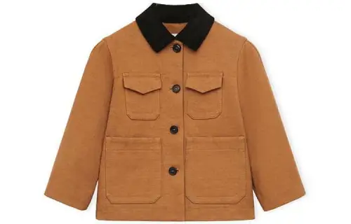 Loewe 2025 corduroy-collar shirt jacket