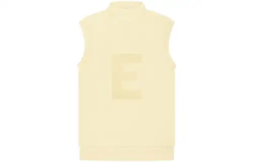 Fear Of God Essentials Women'ss Mockneck Vest Canary