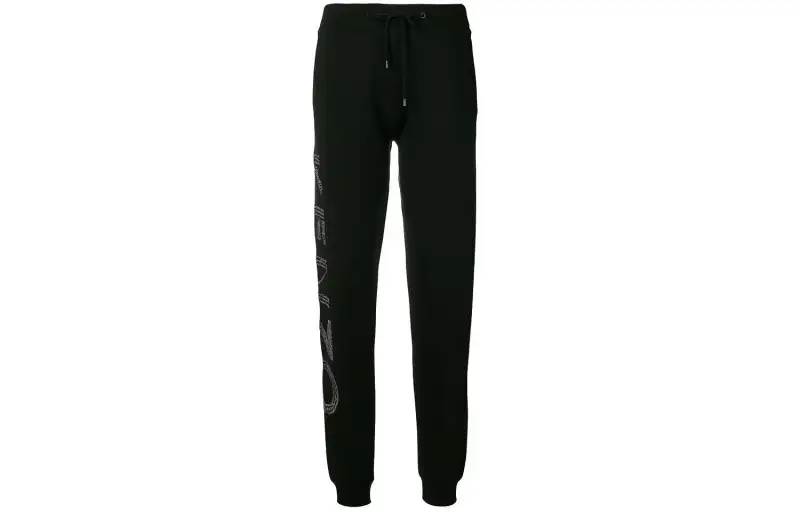 KENZO Casual Pants Women's Black Moderate Cuffed Pants