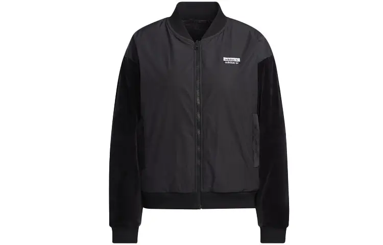 Adidas Originals Baseball Jerseys Women's Black Baseball Collar Moderate