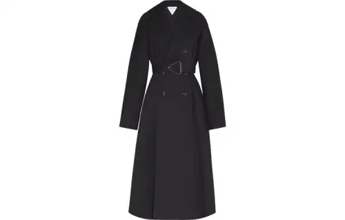 Bottega Veneta Trench Coat Women's Black