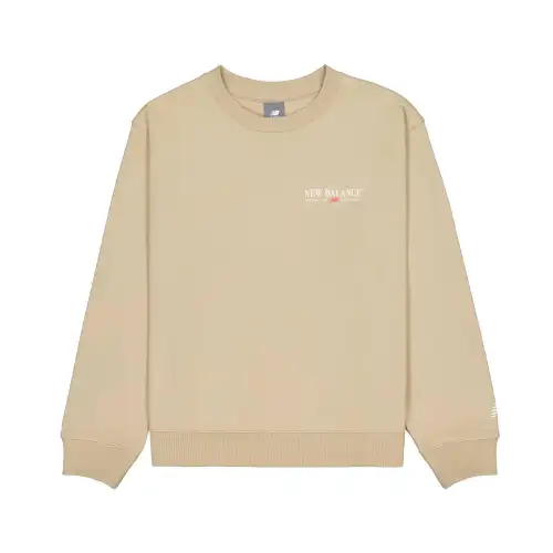New Balance Sweatshirt Women's Woody Brown