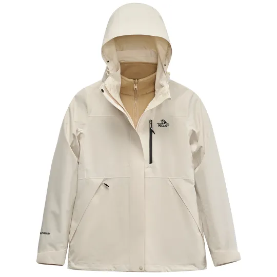 PELLIOT Wilderness Waterproof, Windproof, Breathable, Water Repellent, Abrasion Resistant, Thermal Windbreaker Jacket