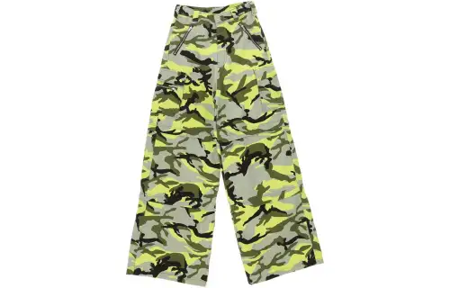 Vetements Cargo Pants Women's Yellow Moderate Other