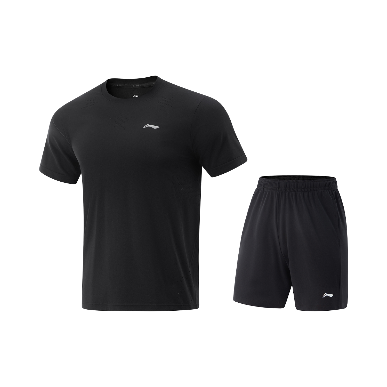 Li Ning Table Tennis Collection Table Tennis Clothing Sets Men’s Black