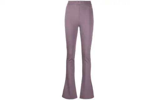 OFF-WHITE Logo-debossed Split-seam Leggings