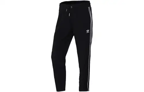 Adidas Originals Trefoil Collection Outfit Knitted Sweatpants Women's Black