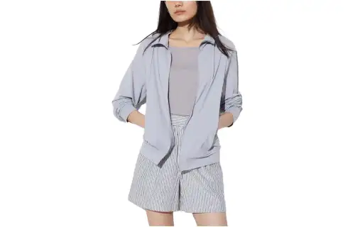 UNIQLO UV Protection Sun Protection Clothing Women's Twilight Gray