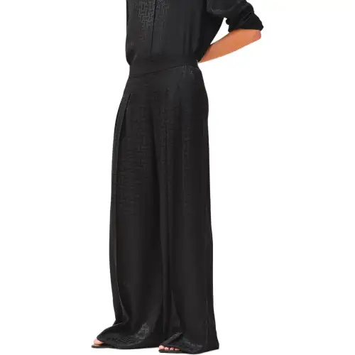 HERMES Casual Pants Women's Black