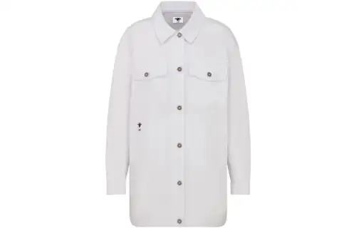 DIOR Quarterly New Products FW22 Denim Jacket Women's White