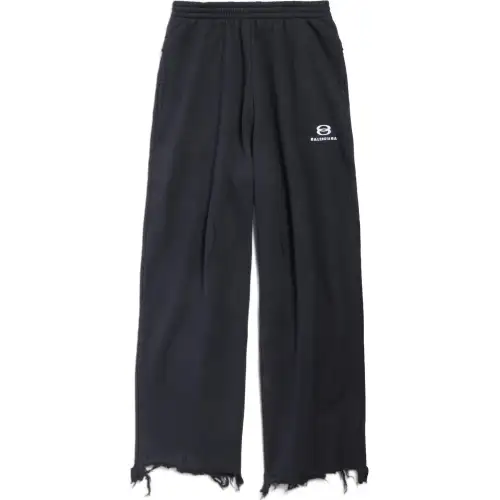 Balenciaga SS24 Casual Pants Loose Fit Women's Black