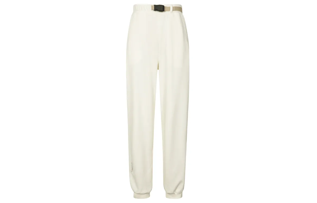 Converse Wordmark Fleece Pants Casual Pants Women's White