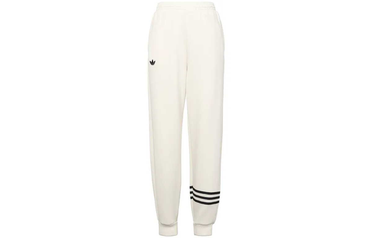 Adidas Originals ADICOLOR Knitted Sweatpants Women's Ecru
