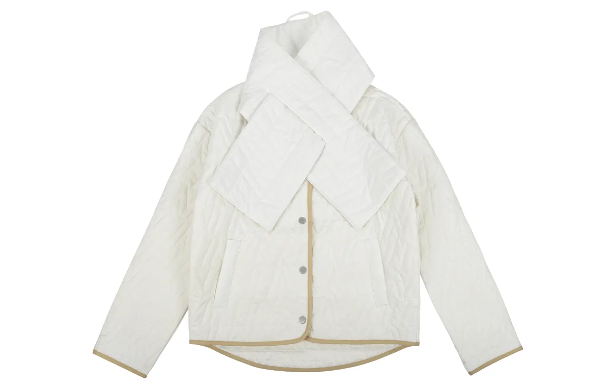 New Balance Puffer Jackets Women's Ivory Moderate