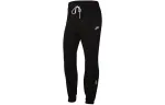 Nike Knitted Sweatpants Women's Black Moderate Cuffed Pants
