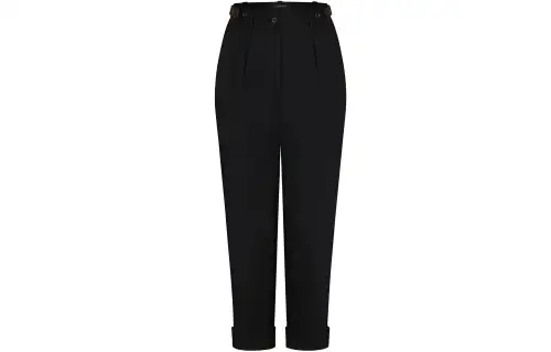 LOUIS VUITTON Casual Pants Women's Black