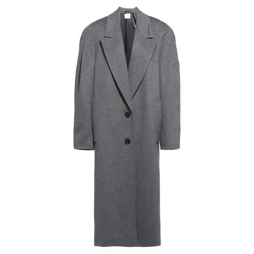 MIU MIU FW22 Velvet feel Coat Women's Gray