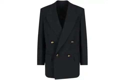 Bottega Veneta SS24 Business Suit Coat Women's Black