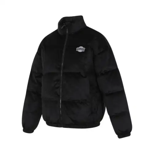Vans Down Jackets Women's Black Stand Collar Thickened