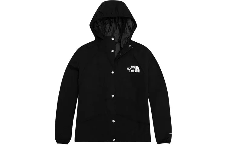 THE NORTH FACE Outdoor Hiking Waterproof And Windproof Windbreaker Jacket Women's Black