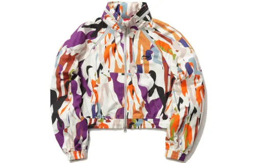 Li Ning Cropped Coats Women's Multicolor Hooded Moderate