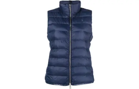 【Previous Season】funnel-neck padded gilet