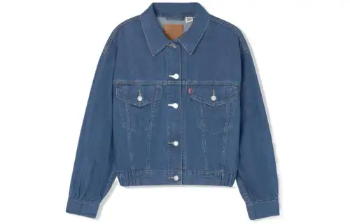 Levis SS22 Denim Jacket Women's Blue