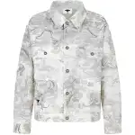 DIOR Quarterly New Products Denim Jackets Women's Gray Square Collar Moderate