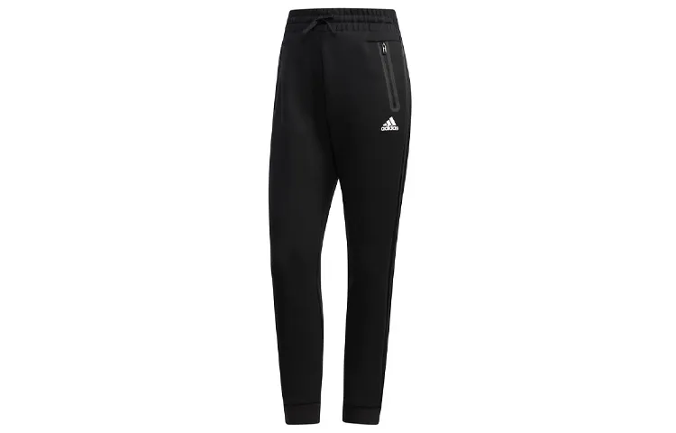Adidas Knitted Sweatpants Women's Black