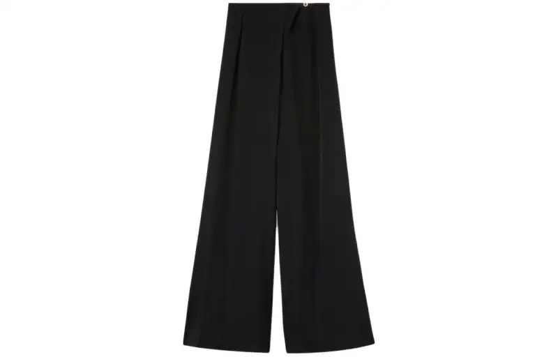 Loro Piana Dresden Trousers Casual Pants Women's Black