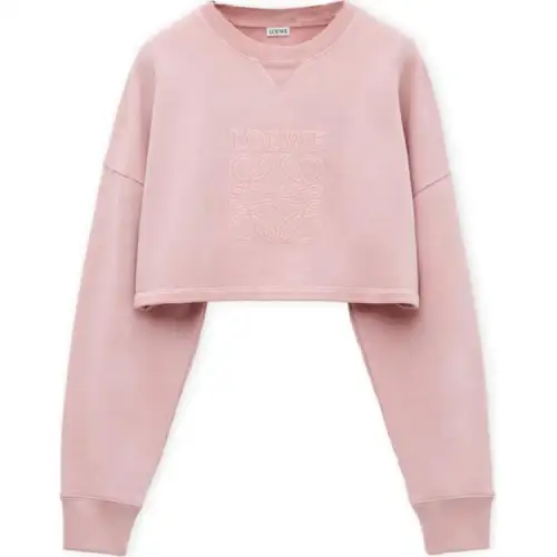 LOEWE Crewneck Cropped Sweatshirt